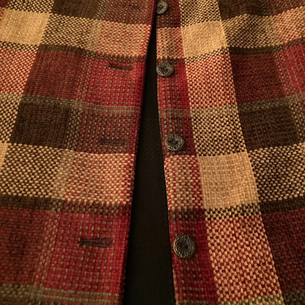 NWOT Vintage Alfred Dunner Career Jacket Blazer Top Size 12